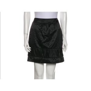 Burberry wool and silk black skirt 6 Medium
